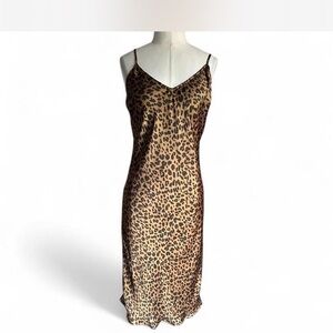 A New Day Leopard Print Slip Dress